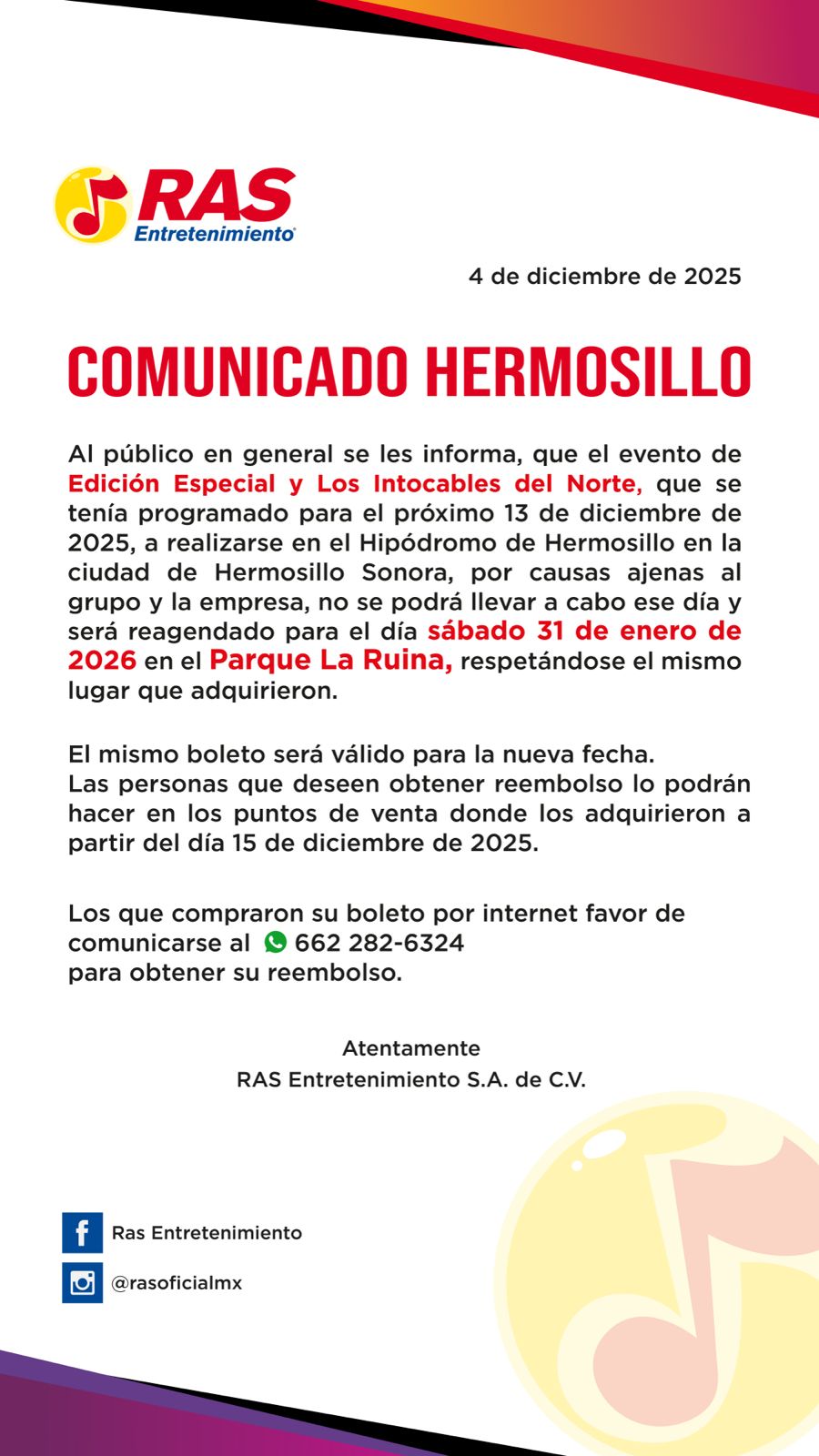 Comunicado