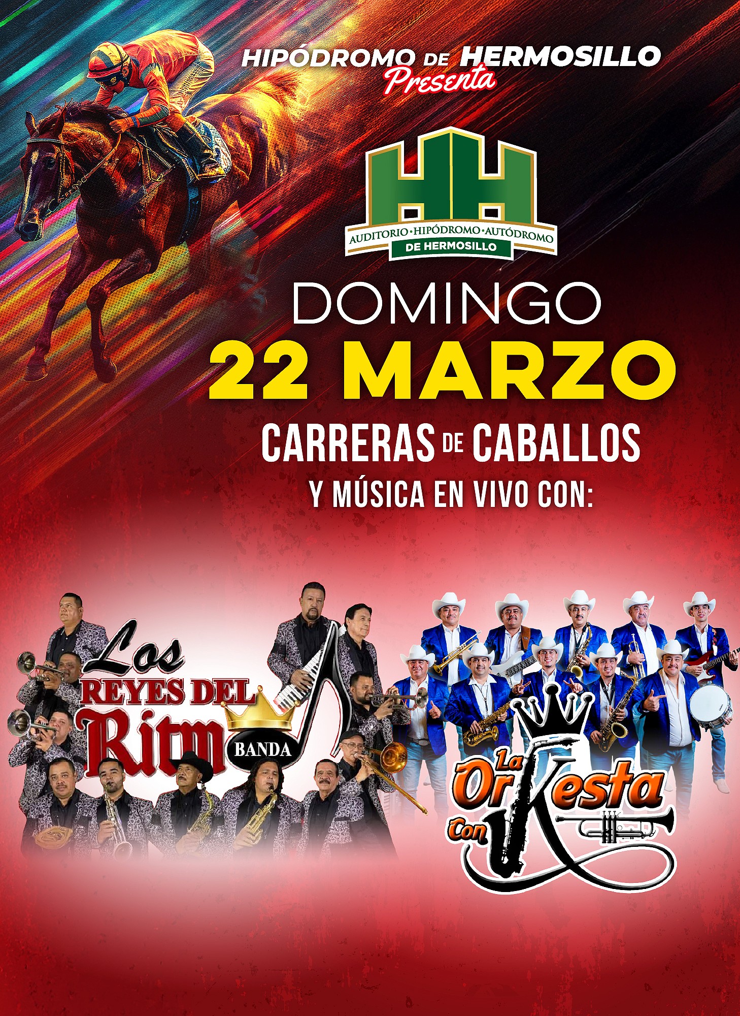CARRERAS DE CABALLOS - LOS REYES DEL RITMO - LA ORKESTA