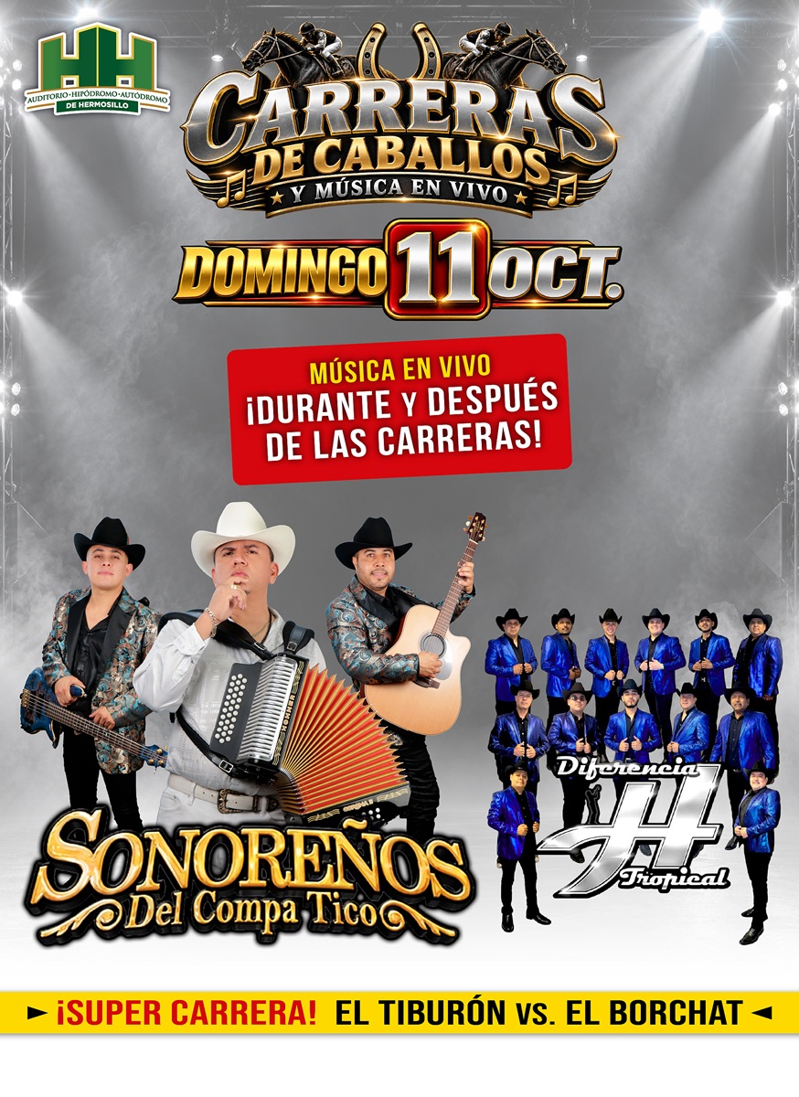 CARRERAS DE CABALLOS SONOREÑOS DEL COMPA TICO - LA DIFERENCIA H TROPICAL