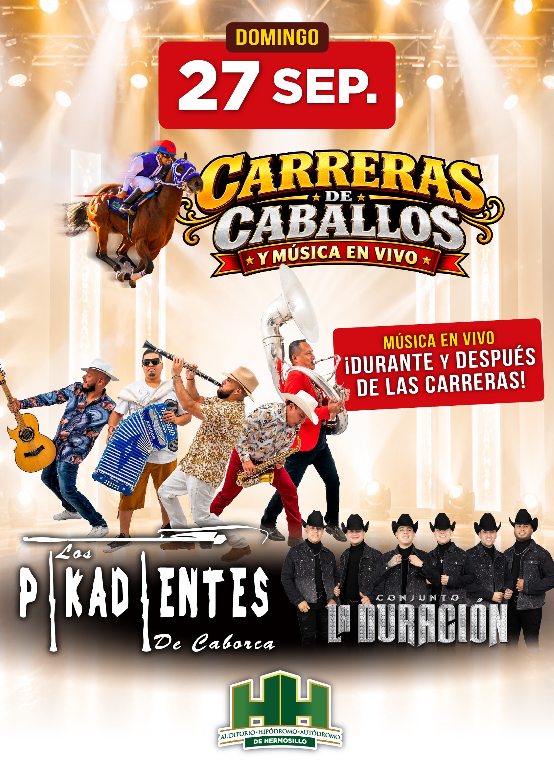 CARRERAS DE CABALLOS LOS PIKADIENTES DE CABORCA - CONJUNTO LA DURACIÓN